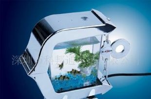 辦公室里的水族樂園 供應(yīng)迷你魚缸與USB辦公魚缸解決方案